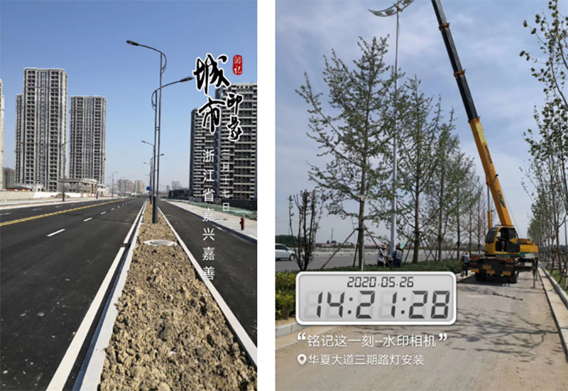 2020年 嘉兴 12米市电路灯